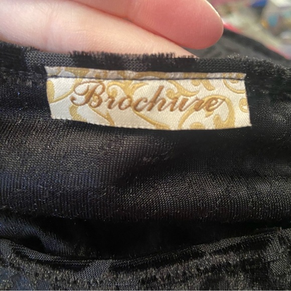 🛍️3/$30 Brochure‎ women’s textured velvet pullover top in size  3X - Picture 5 of 6